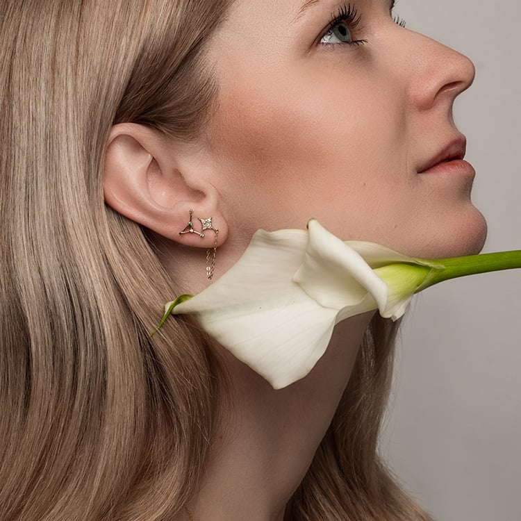 Náušnice se znamením 95307