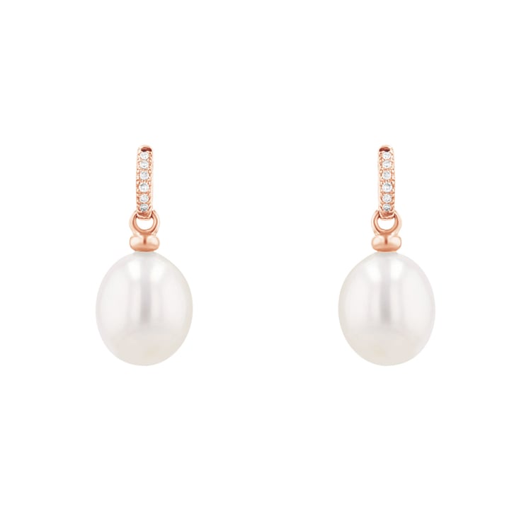 Zlatá perlová kolekce s diamanty Dudey 116036