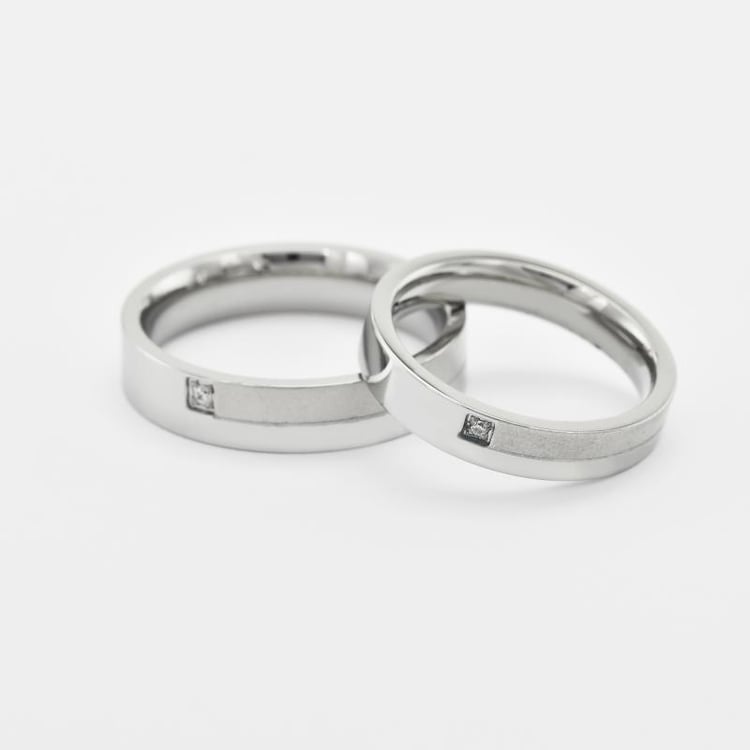 Snubní prsteny z platiny 76419