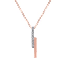 Zlatý přívěsek s lab-grown diamanty Katie