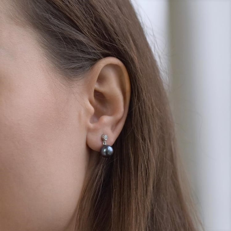 Zlaté náušnice Dinah 105066