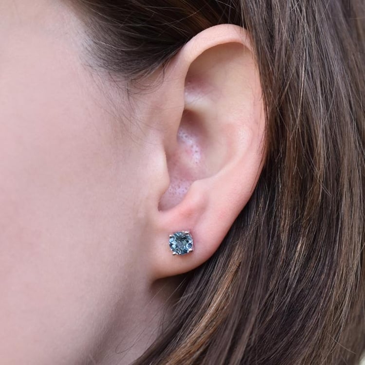 Náušnice s topazy 26527