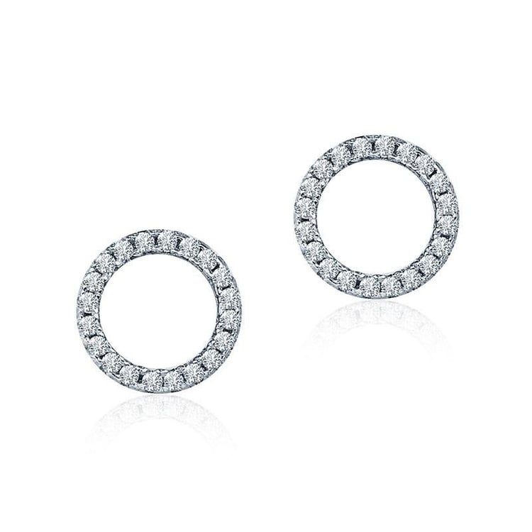 Stříbrné náušnice Cletah