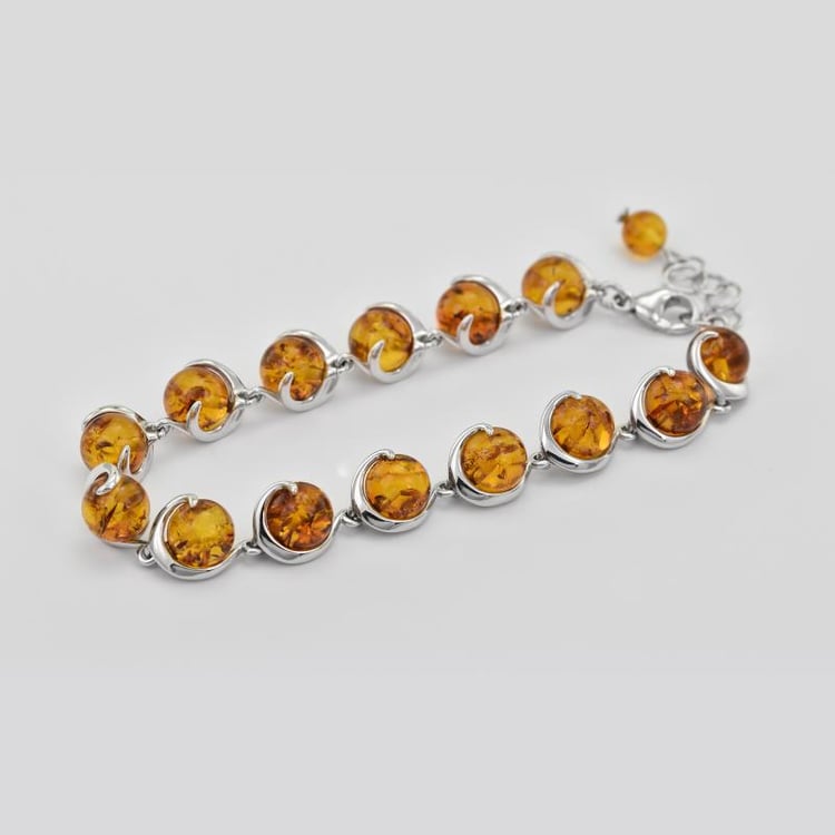 Jantarový náramek 28390