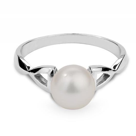 Zlatý prsten s perlou 24699