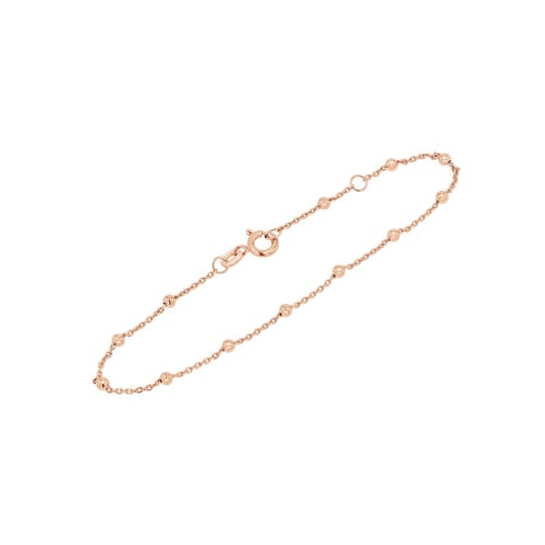 Náramek s kuličkami 18 cm ze stříbra