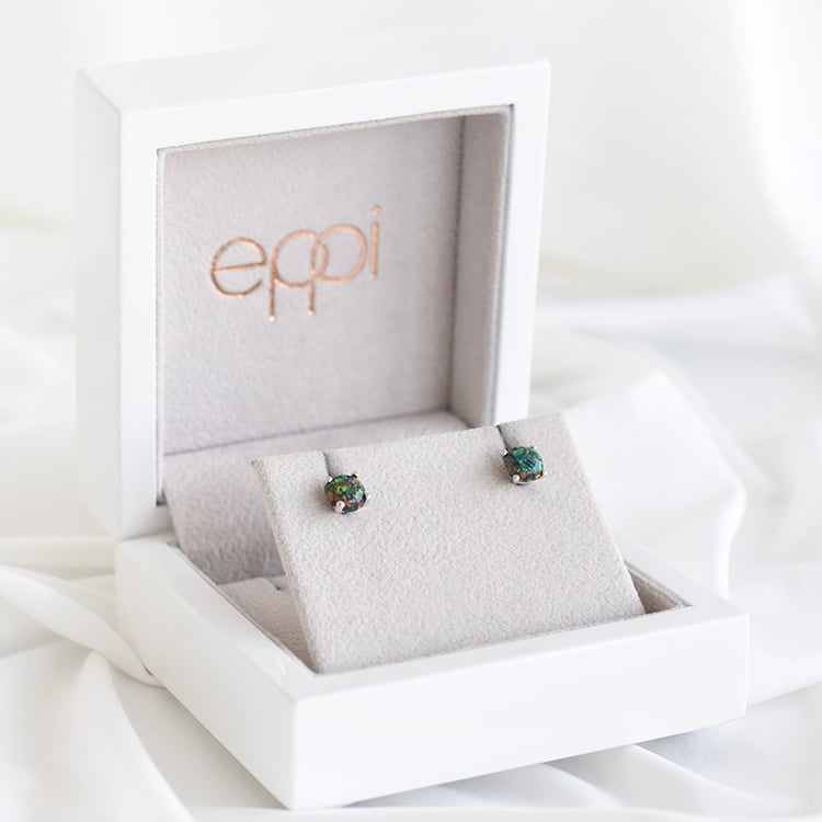 Náušnice s opály 93794