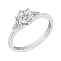 Zásnubní prsten s diamanty Tanjel