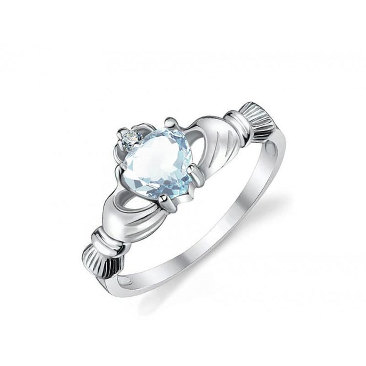 Akvamarinový prsten