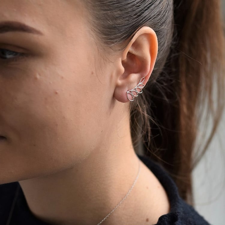 Stříbrné náušnice Belen 106828