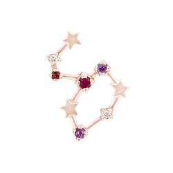 Náušnice se znamením zvěrokruhu Leo