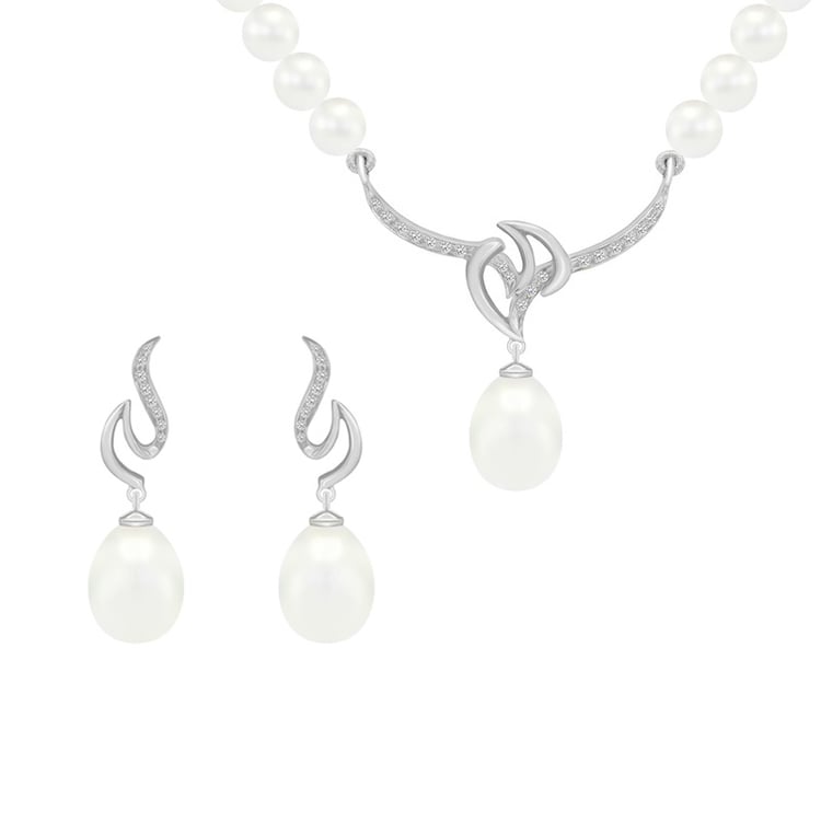 Zlatá kolekce z perel a diamantů 47151