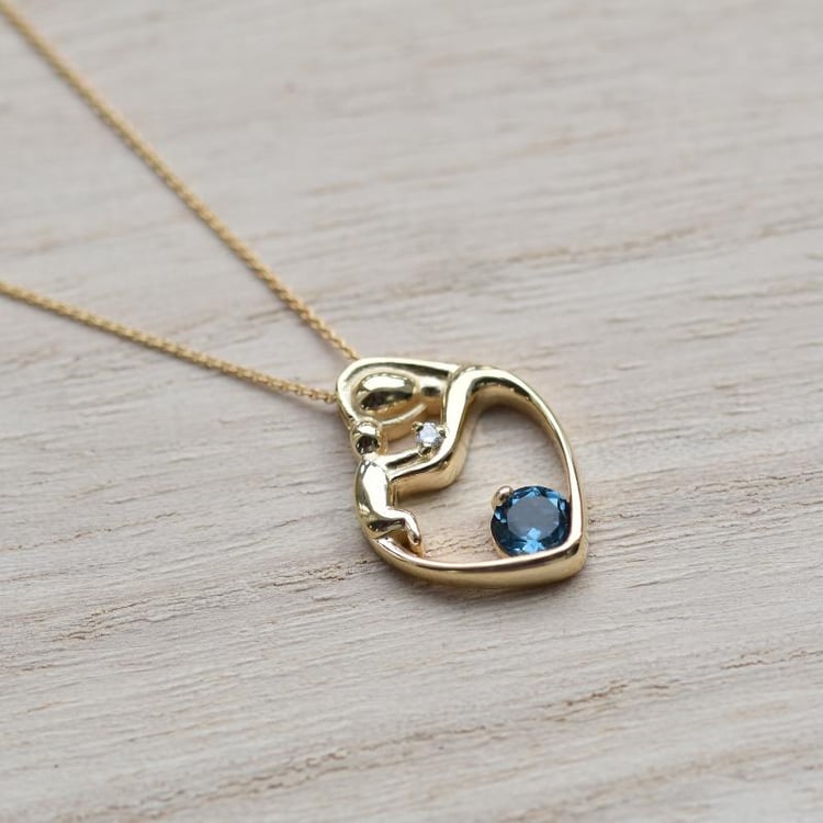 Topazový přívěsek 40369