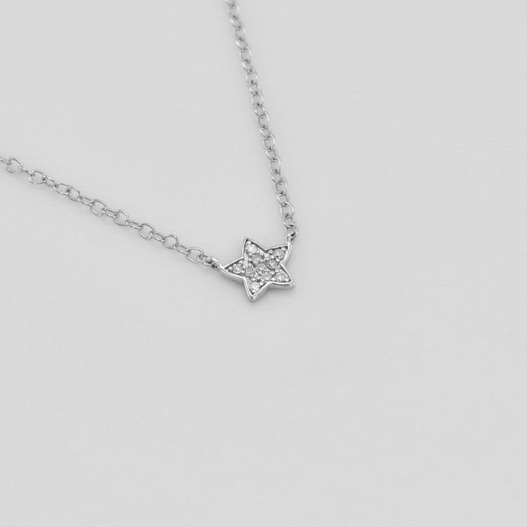 Náhrdelník s diamantovou hvězdou Ceara 42145