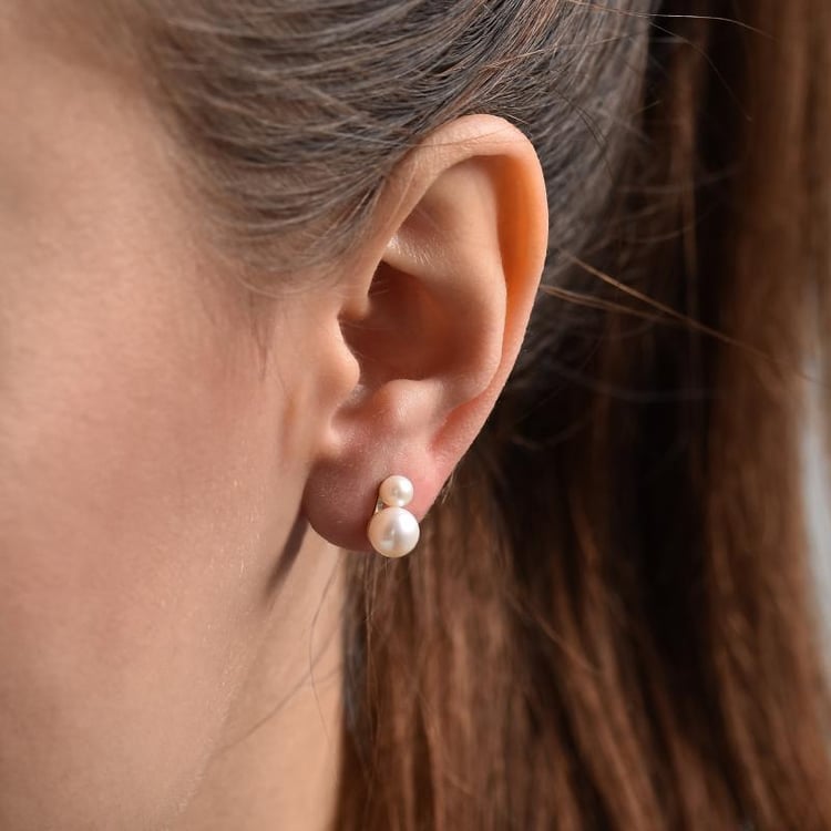 Perlové náušnice Wanessa 37950