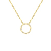 Zlatý karma přívěsek s diamanty Heidi