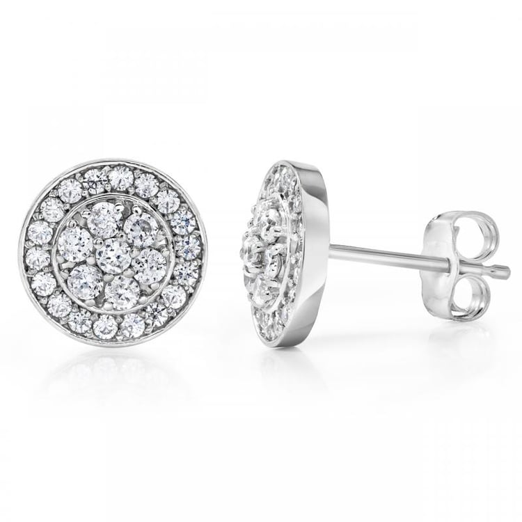 Zlaté náušnice Caria 9884