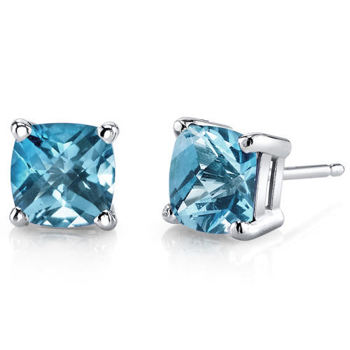 Topazové náušnice 12013