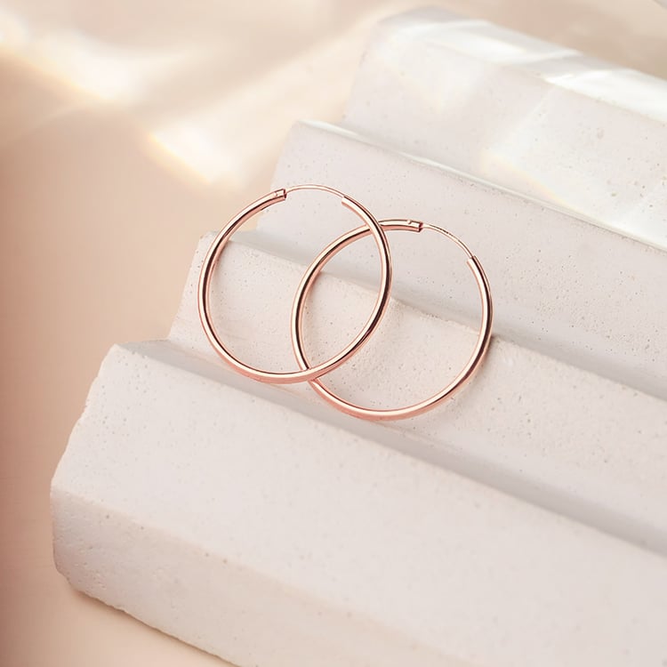 Zlaté kruhové náušnice Banks 153171