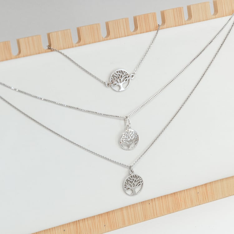 Náhrdelník z bílého zlata 118619