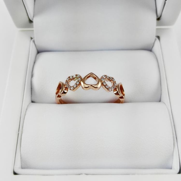 Srdíčkový prsten 14120