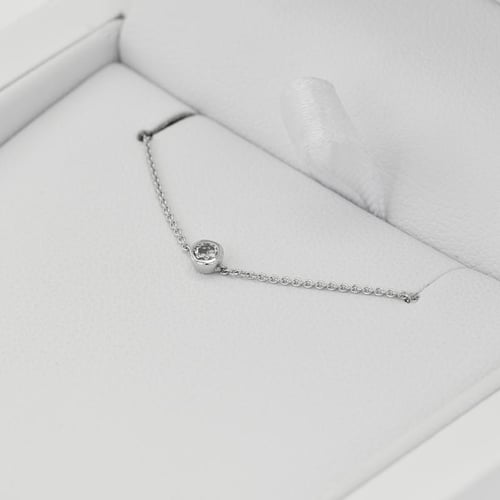 Minimalistický náramek s moissanitem Bonato