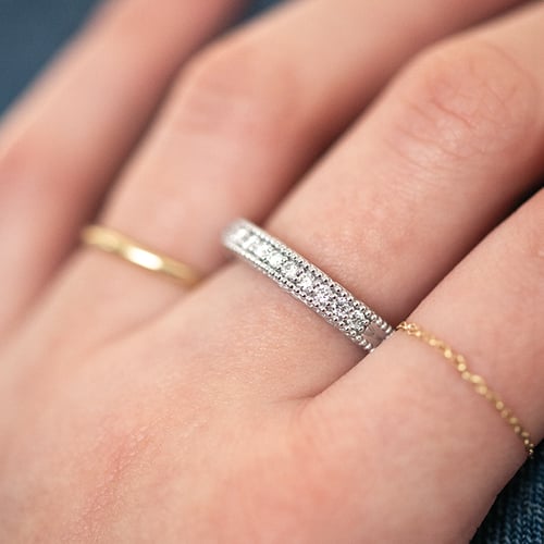 Vintage prsten s lab-grown diamanty Arroyo