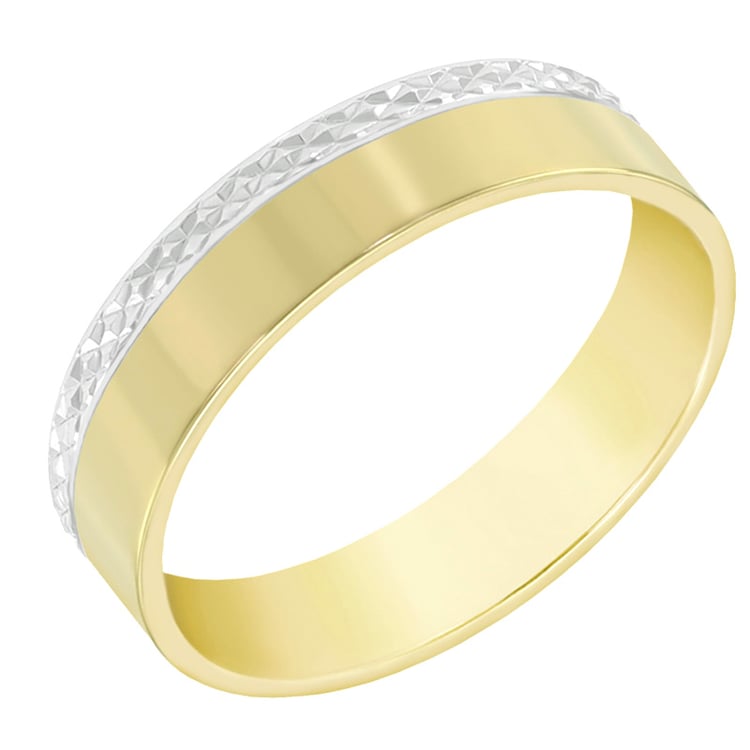 Dvojbarevný pánský prsten 60602