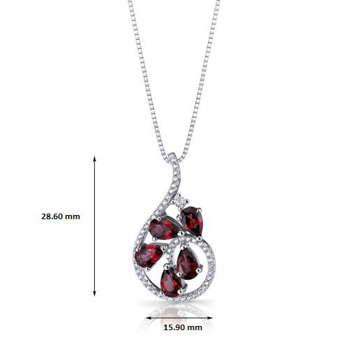 Granátový náhrdelník Dawatha 8098