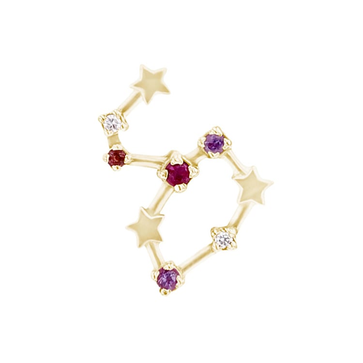 Náušnice se znamením zvěrokruhu Leo 95664