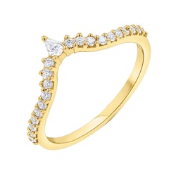 Vykrojený eternity prsten s lab-grown diamanty Phineas