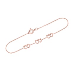 Náramek se 3 písmenky podle vaší volby Annika