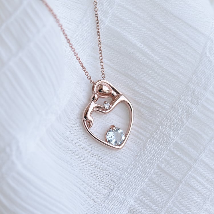 Zlatý přívěsek z růžového zlata 63848