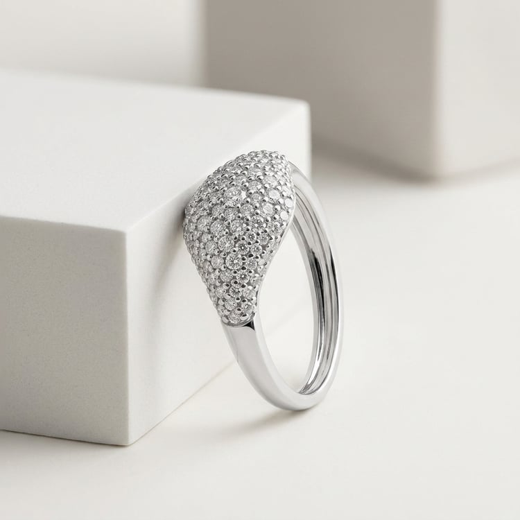 Zlatý prsten s lab-grown diamantem Ciarra 169718