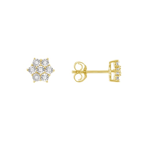 Elegantní diamantové náušnice Svetlana