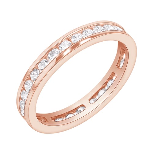 Eternity prsten s lab-grown round diamanty Branko