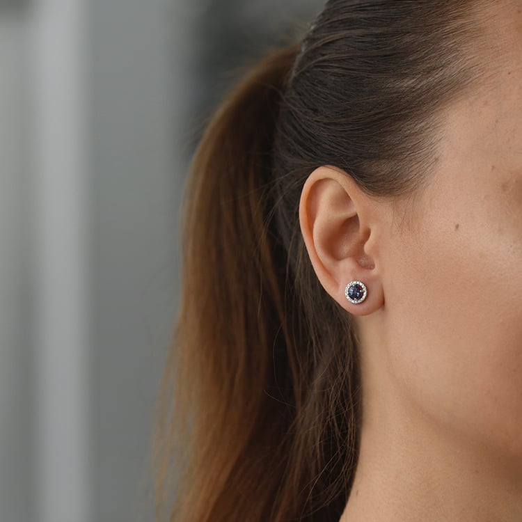 Alexandrity a topazy ve zlatých náušnicích 62771