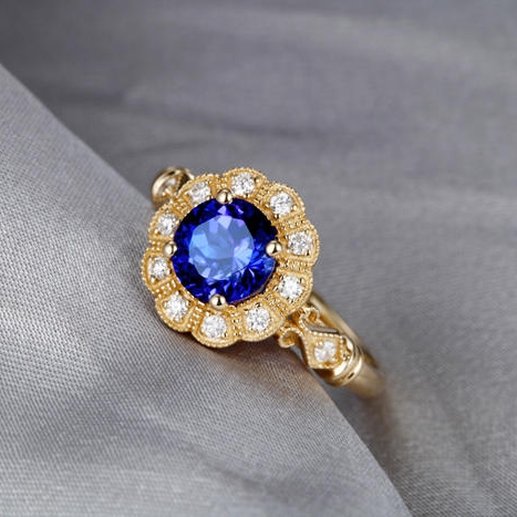 Zlatý prsten zásnubní 3655