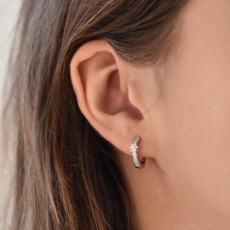 Zirkonové náušnice 18547
