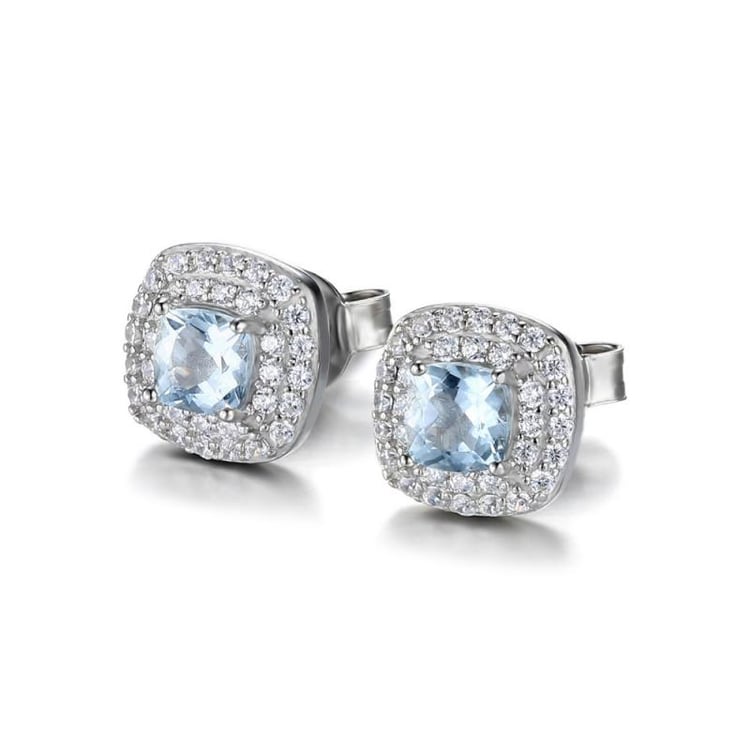 Stříbrné náušnice 23325