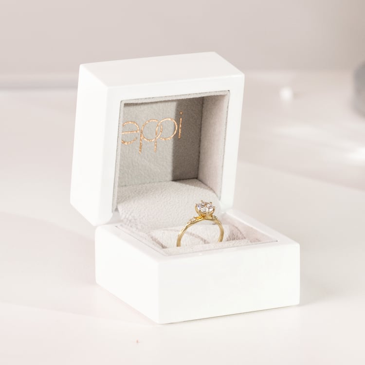 Dřevěná krabička s velurem Glory 164594