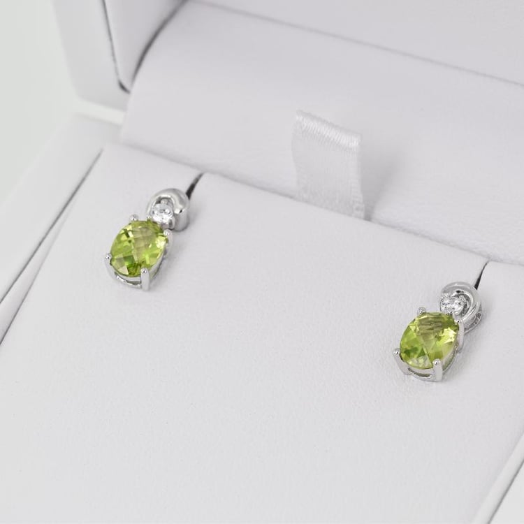 Olivínové náušnice 22410