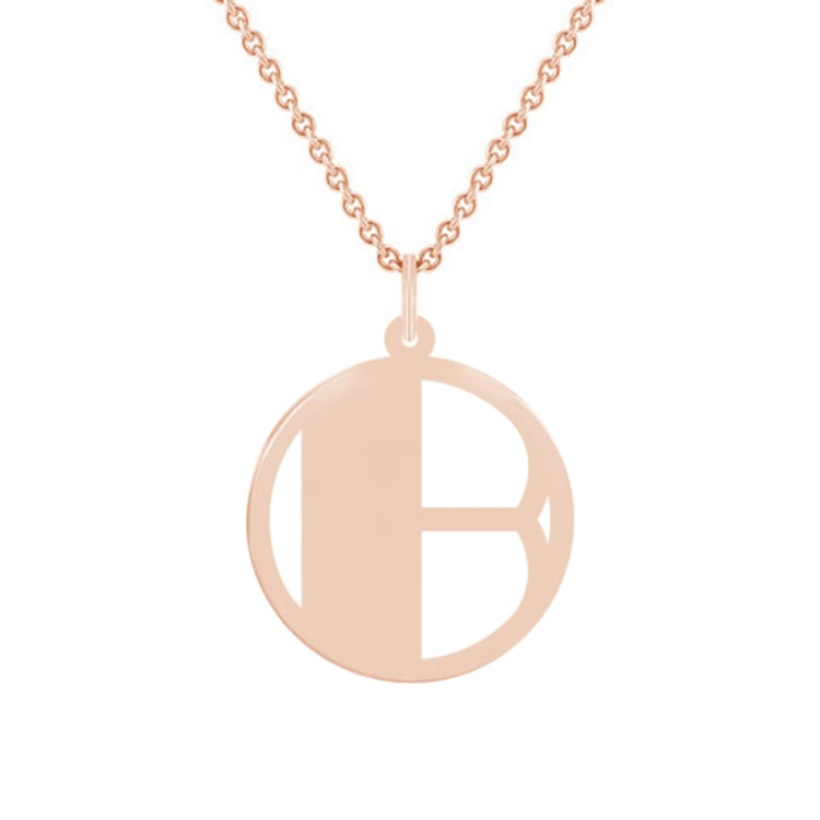 Stříbrný přívěsek s vykrojeným písmenem Alfabet 131592