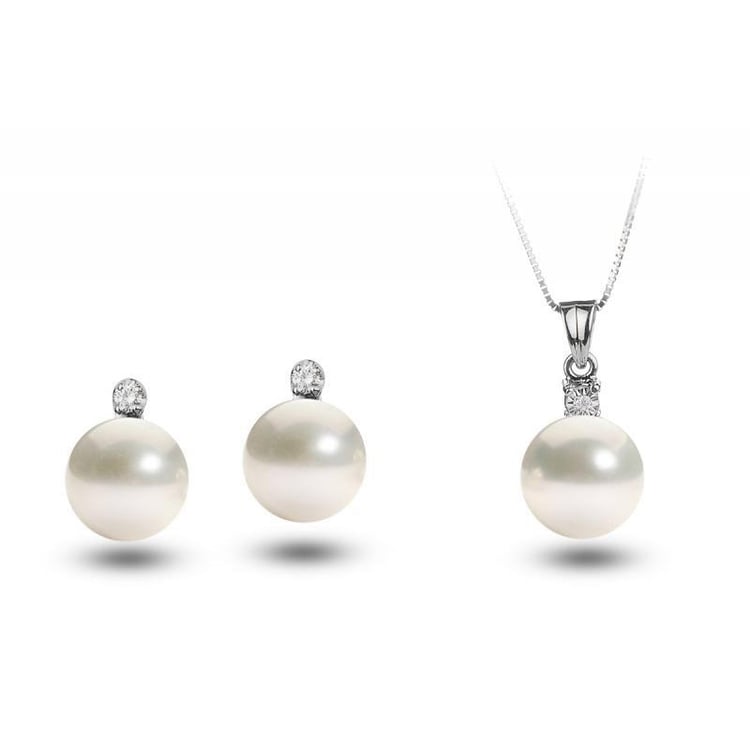 Perlová kolekce s diamanty Deedrie