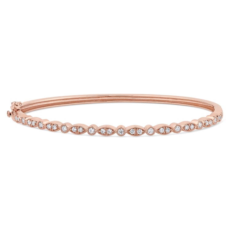 Stříbrný náramek s blyštivými lab-grown diamanty Arissa 107985