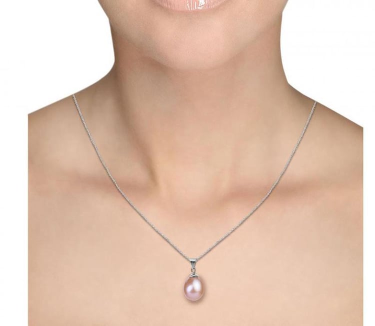 Zlatý perlový prívesok Eleni 7807