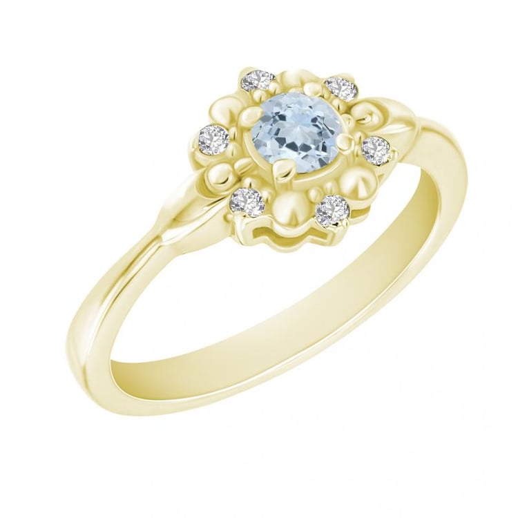 Prsten ze žlutého zlata 19640