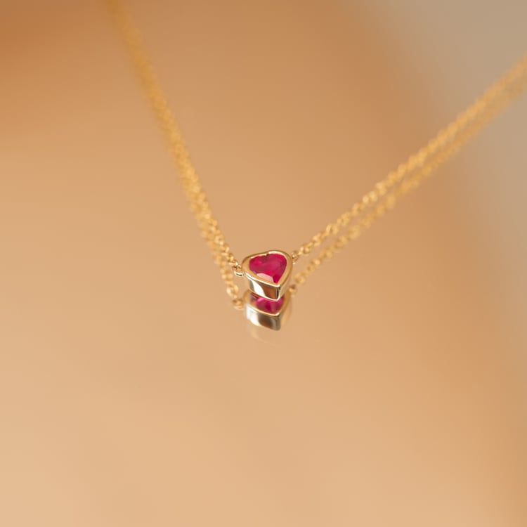 Rubínová kolekce šperků Roshni 101735