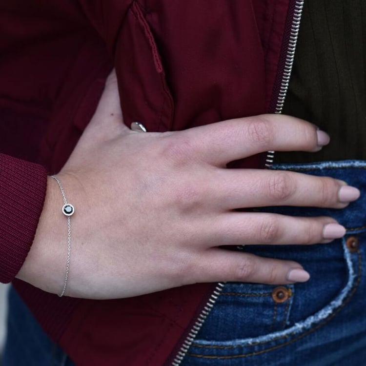 Náramek s diamantem 71527