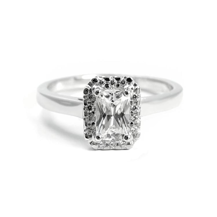 Zlatý vintage prsten z 18k zlata Davina 4996